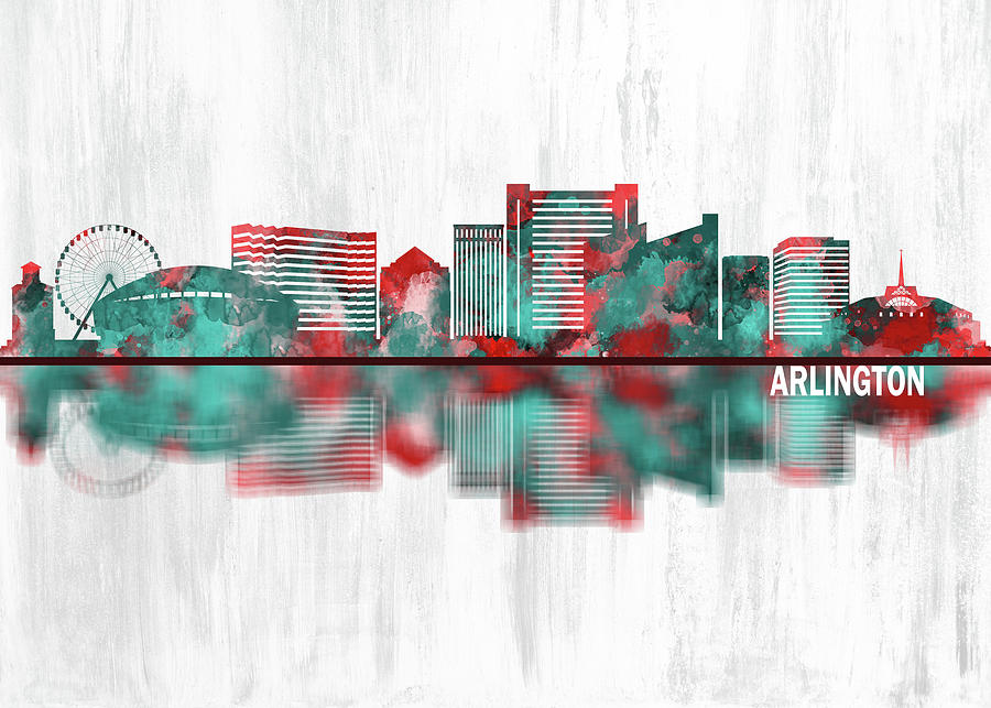 Skyline of Arlington, TX